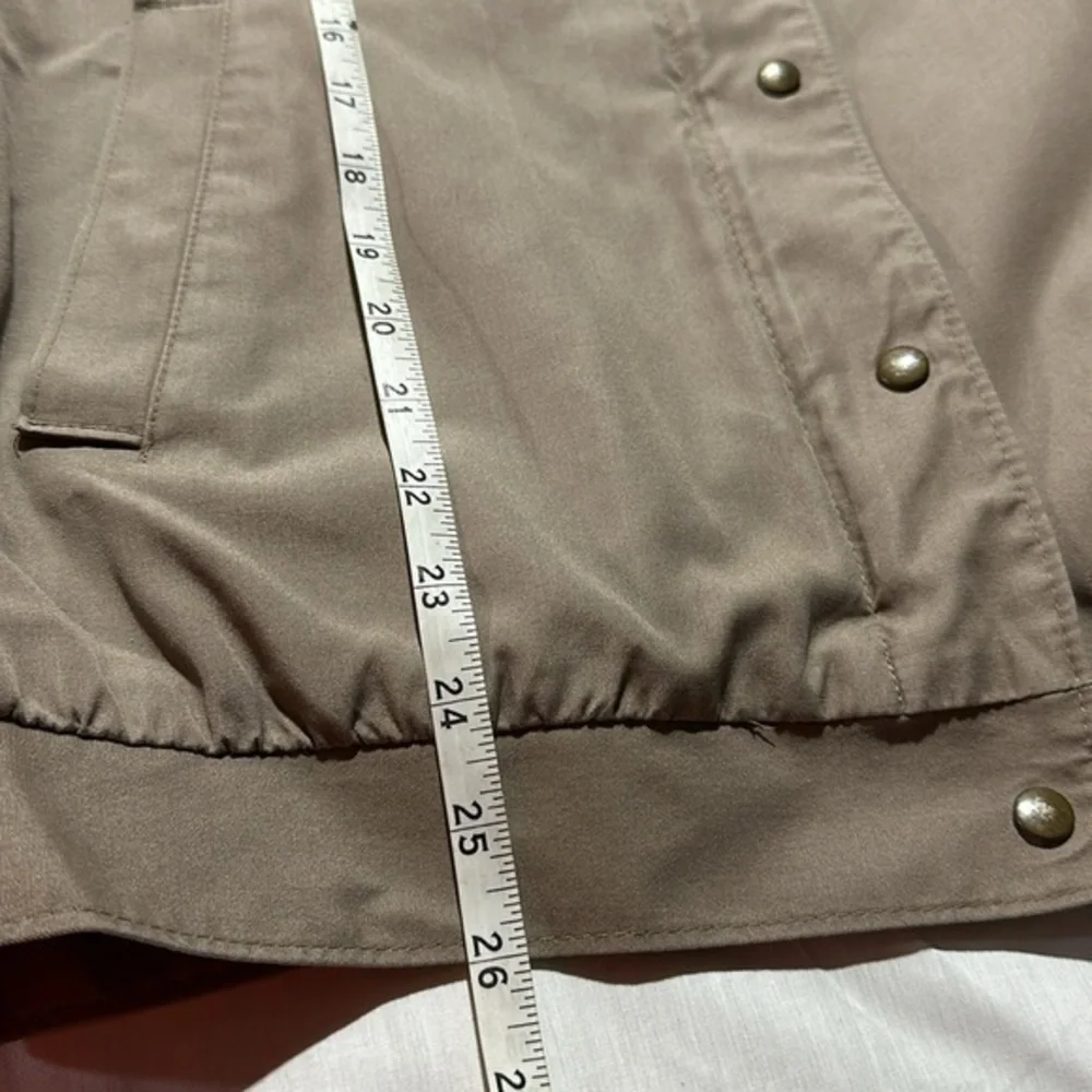 Vintage London Fog 2pc‎ jacket khaki removable zip liner women’s size 5/6 (1716) - Picture 8 of 14